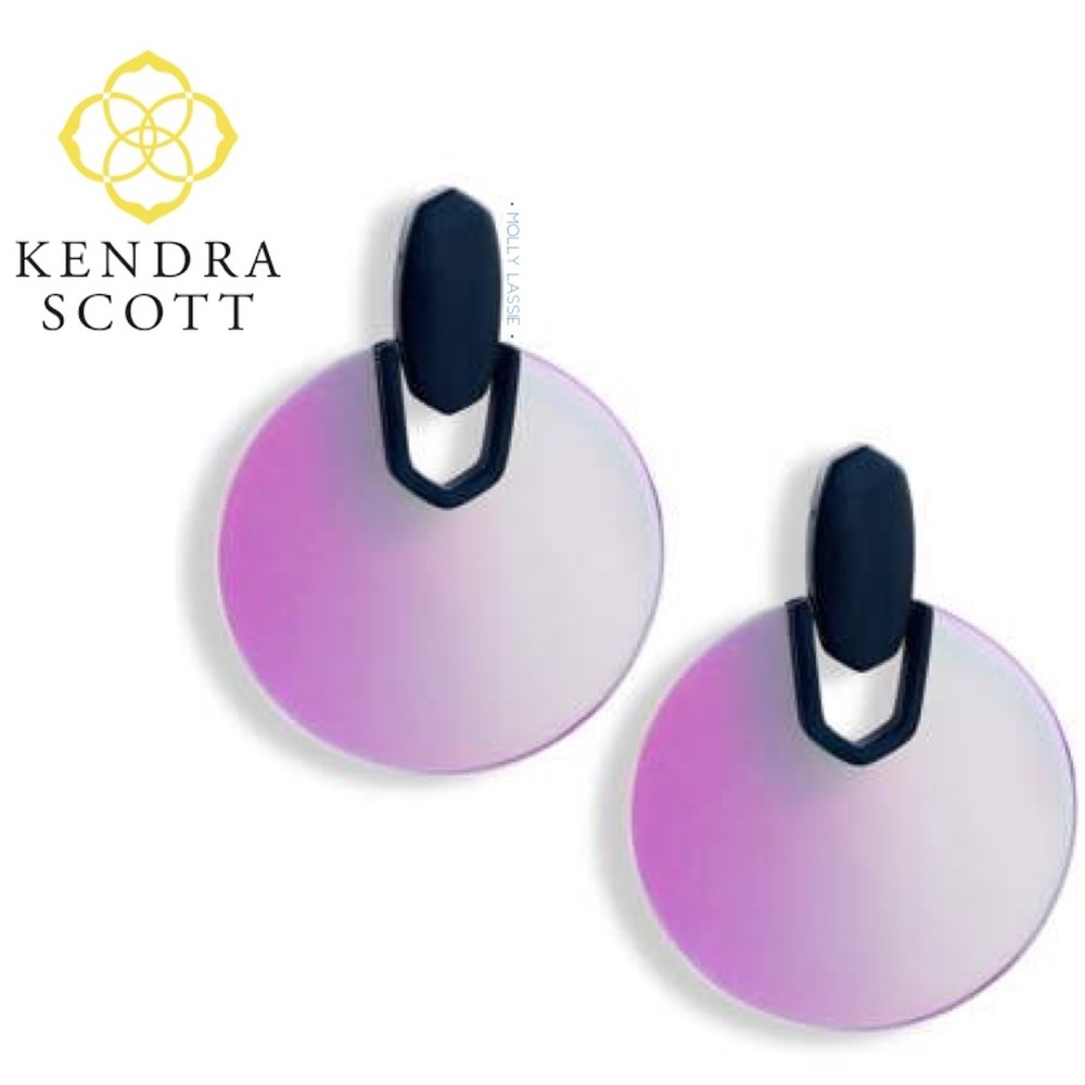 KENDRA SCOTT DIDI EARRINGS DICHROIC GLASS